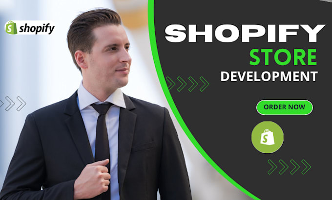 Gig Preview - Design, redesign, or build a shopify store dropshipping and custom websites