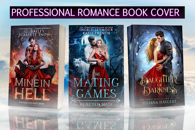 Gig Preview - Design professional romance book cover