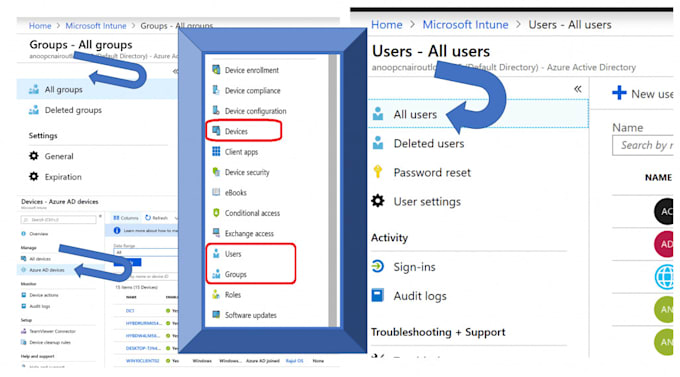 Gig Preview - Sccm users and groups migration to intune