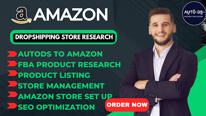 Gig Preview - Do auto ds, jungle scout amazon ecommerce store, setup amazon product research