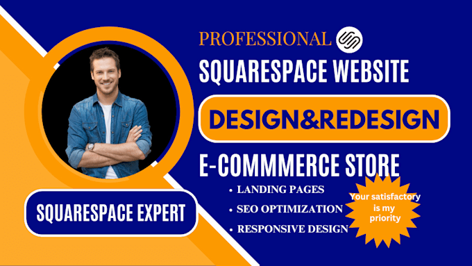 Gig Preview - Redesign squarespace website design squarespace seo website revamp squarespace