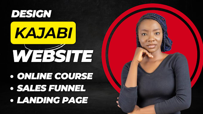 Gig Preview - Kajabi website design kajabi sales funnel kajabi website thinkific podia