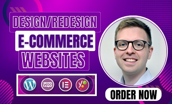 Gig Preview - Design wordpress ecommerce store or custom woocommerce online store development