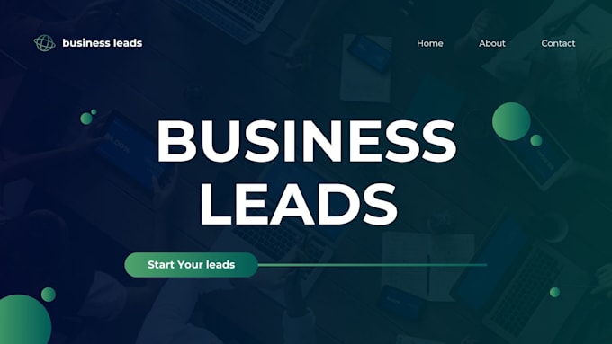 Gig Preview - Do fast and accurate business leads