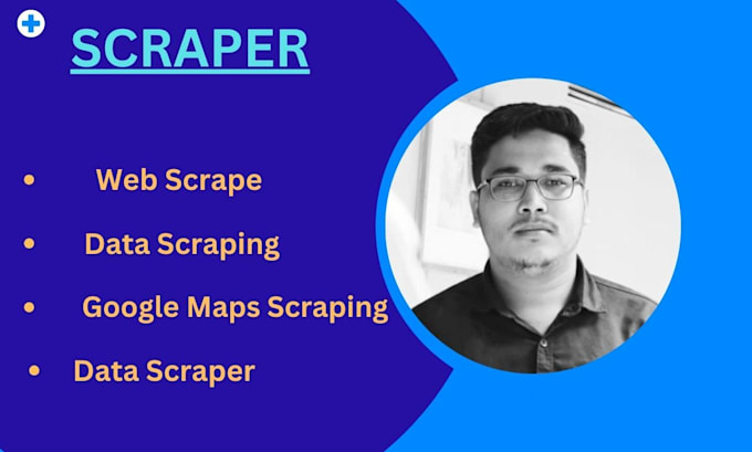 Gig Preview - Do accurate web scraping, google maps scraping, and data scraping as a scraper