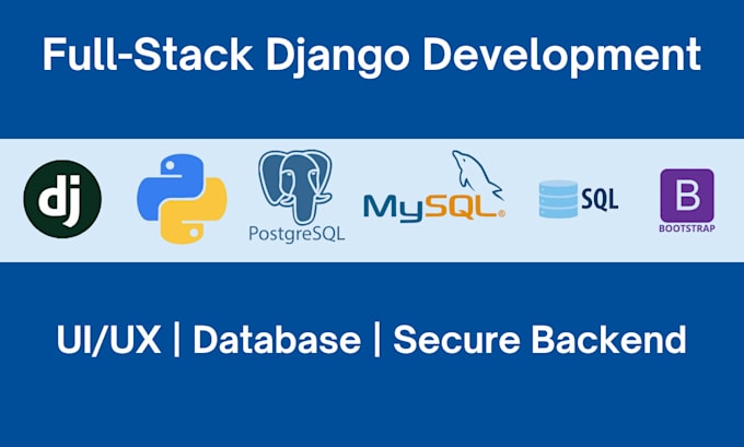 Gig Preview - Develop a professional django website or web app using python and postgresql