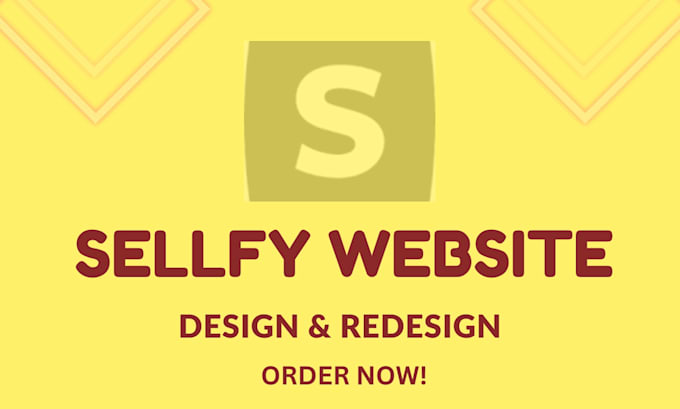 Gig Preview - Design sellfy website redesign shopify website design ecommerce store