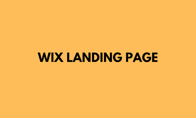 Bestseller - design wix landing page