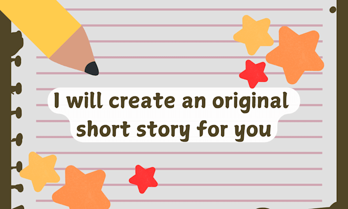 Bestseller - create an original, engaging short story for you