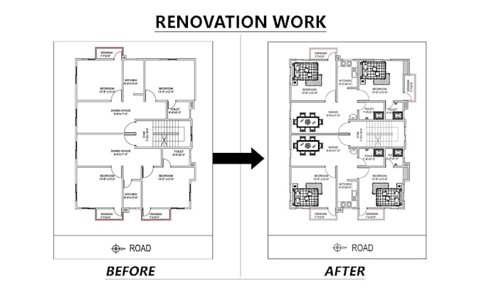 Gig Preview - Redraw floor plan or any autocad drawing in 24 hours