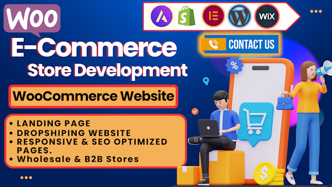 Bestseller - design ecommerce website, webshop, dropshipping store with wordpress woocommerce