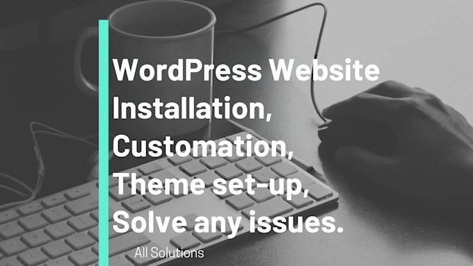 Gig Preview - Install, configure, set up the theme, customize it, resolve any wordpress issues