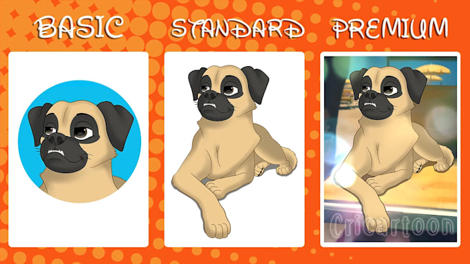 Gig Preview - Draw your cat, dog, your pet into disney cartoon portrait