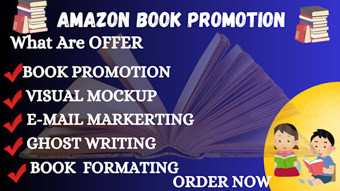 Gig Preview - Amazon KDP formatting publishing and marketing expert for french authors