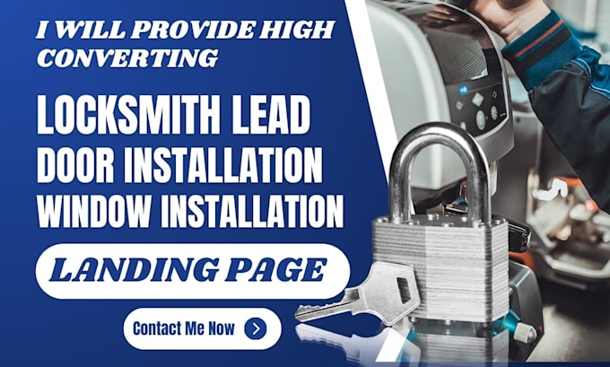 Bestseller - generate locksmith leads, home security, garage door, window installation leads