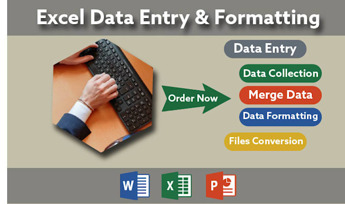 Gig Preview - Do data entry, copy paste, data cleaning, data scrapping and formatting