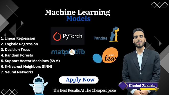 Gig Preview - Build any machine learning model with preprocessing