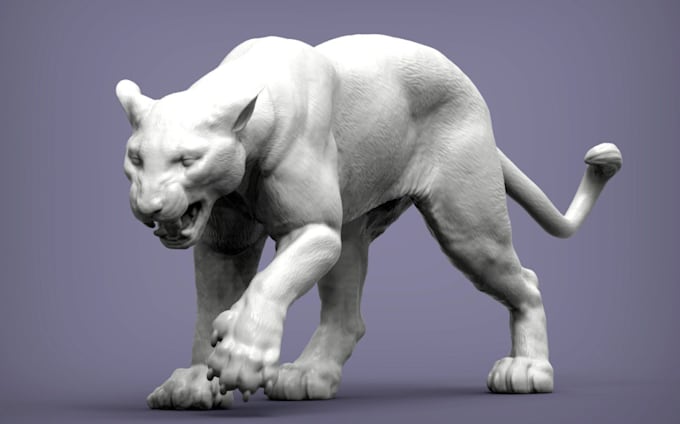 Gig Preview - Custom animal and creatures model in zbrush for 3d printing