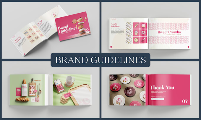 Gig Preview - Design brand style guide brand guidelines brand identity kit