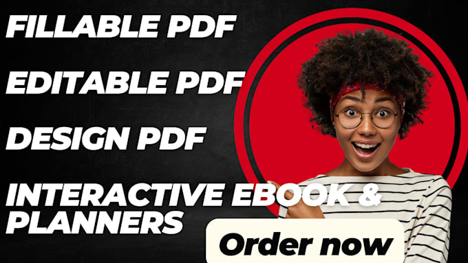 Gig Preview - Create fillable pdfs editable pdfs interactive ebooks planners