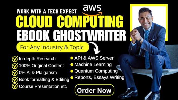 Gig Preview - Write detailed api, quantum or aws cloud computing cloud security book and ebook