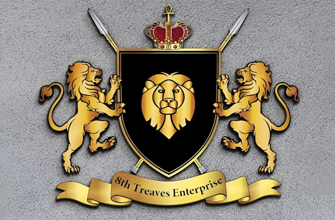 Gig Preview - Do awesome heraldic, family crest, coat of arms logo with unlimited revisions