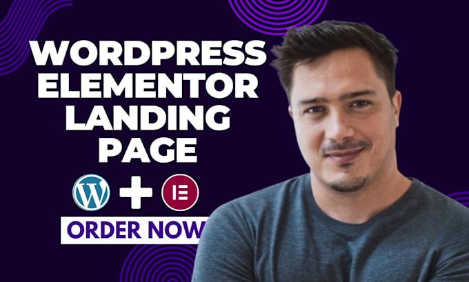 Bestseller - create a responsive wordpress landing page or business website with elementor