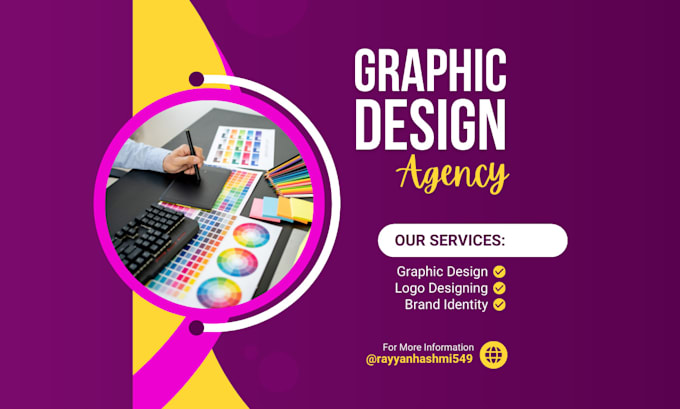 Gig Preview - Do graphic design and editing for your business