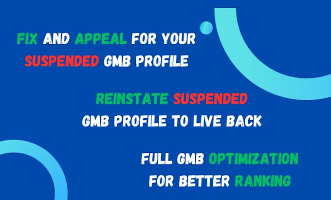 Gig Preview - Fix my gmb errors reinstate my suspended google my business listing gmb recovery