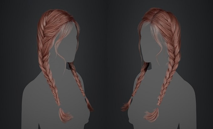 Gig Preview - Create 3d hair unreal hair metahuman hair and also realistic hair