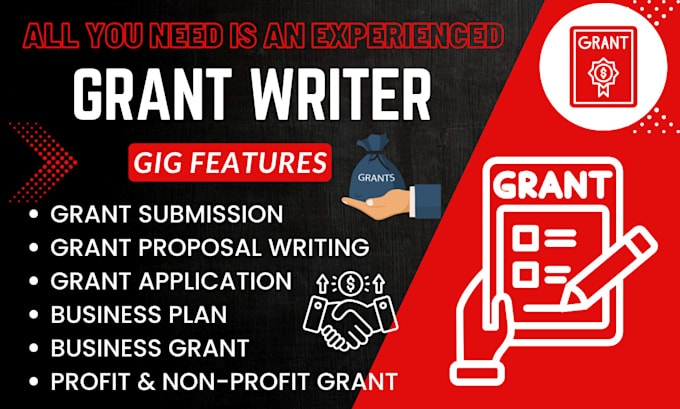 Bestseller - do grant research, grant proposal writing, grant application and business plan