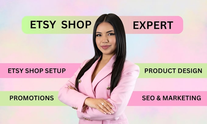 Gig Preview - Provide the best etsy shop setup services, boost your store sales and visibility