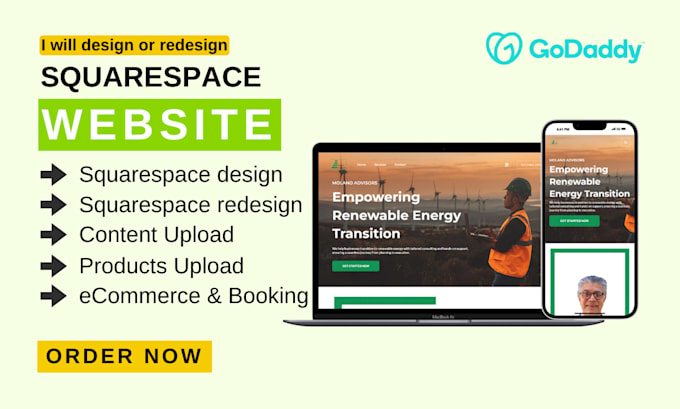 Gig Preview - Do squarespace website redesign squarespace website design squarespace SEO wix