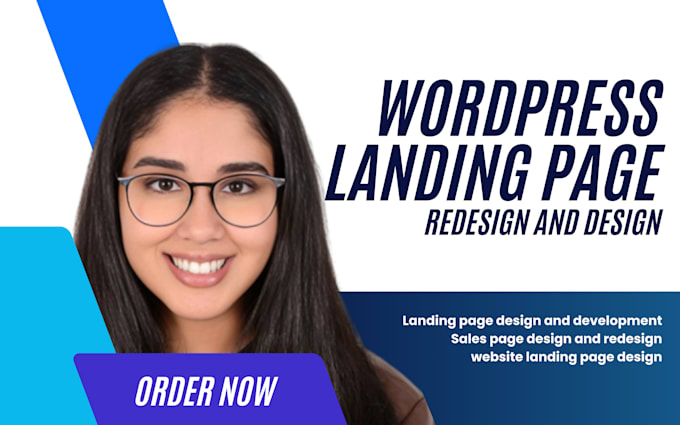 Gig Preview - Responsive wordpress landingpage mit elementor gestalten, landingpage design