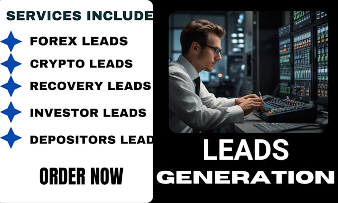 Gig Preview - Deliver crypto investor leads hot forex leads crypto emails mlm and b2b leads