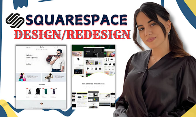 Gig Preview - Create an SEO friendly squarespace website for small businesses