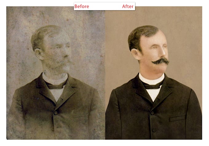 Gig Preview - Do restore old photos and colorize in 24 hours