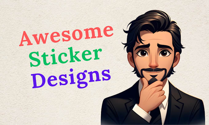 Gig Preview - Create amazing stickers for you