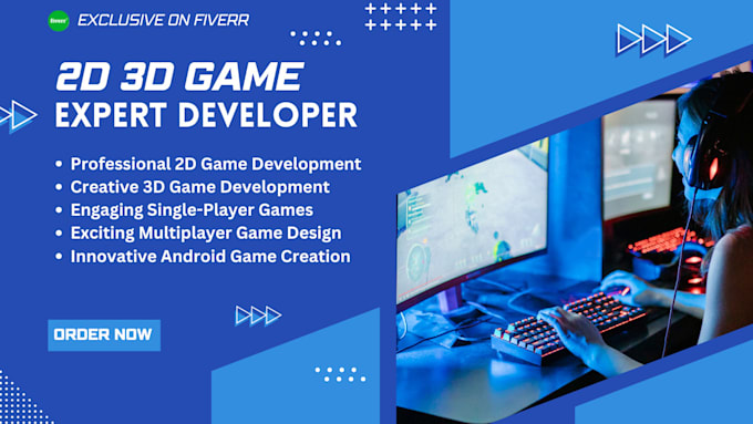 Bestseller - do android, pc, online, offline, unity games, multiplayer games expert developer