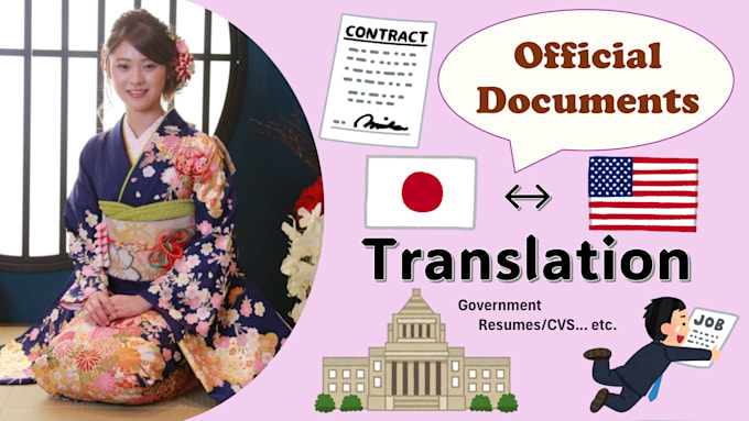 Bestseller - translate english or japanese official documents