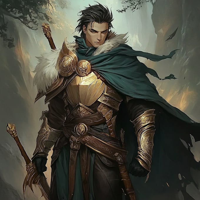 Bestseller - create your own fantasy concept art and dnd characters