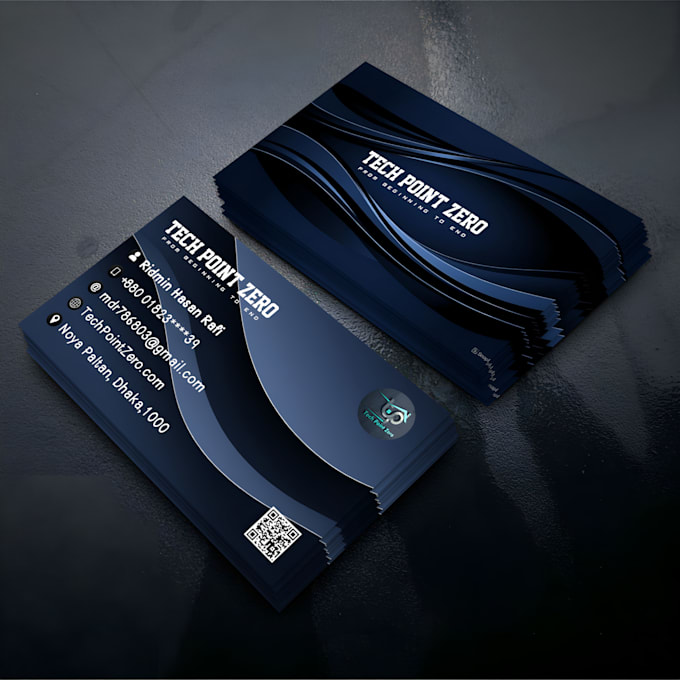 Gig Preview - Professional business card design for your brand identity