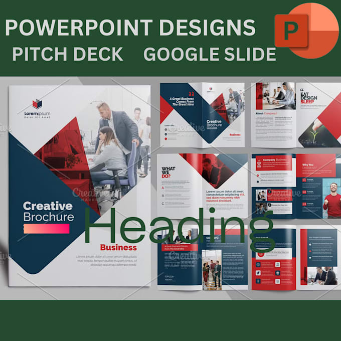 Gig Preview - Design powerpoint presentation, pitch deck and google slides