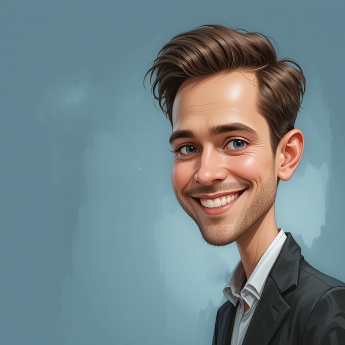 Gig Preview - Make your photo into digital caricature