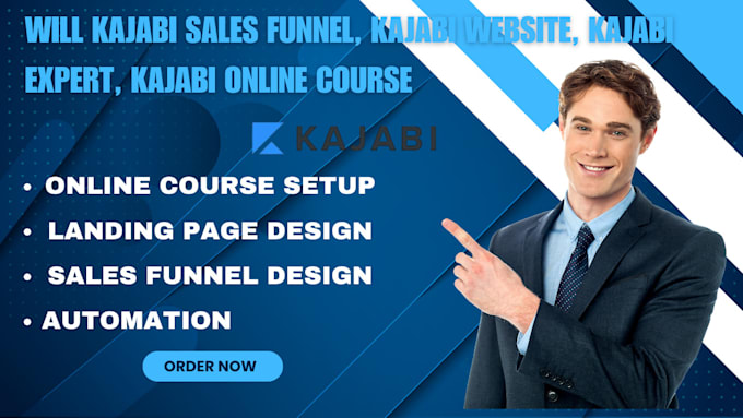 Bestseller - build kajabi sales funnel, kajabi website, kajabi expert, kajabi online course