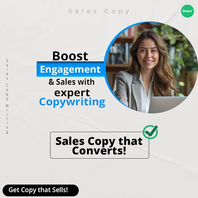 Gig Preview - Deliver persuasive sales copy that increases conversions