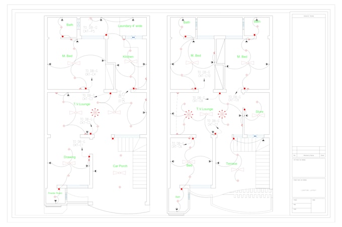 Gig Preview - Design professional electrical layouts and wiring diagrams