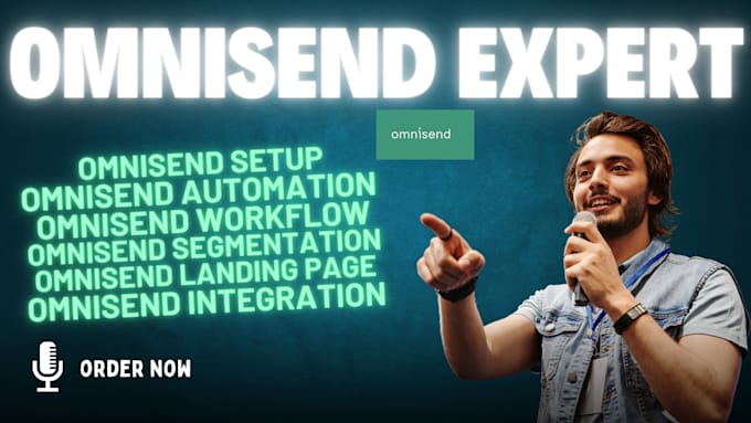 Gig Preview - Omnisend automation email campaign forms landing pages segmentation integration