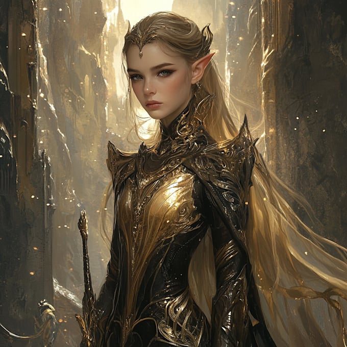 Bestseller - do fantasy character art and fantasy character