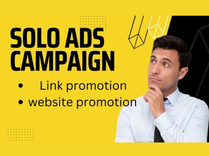 Gig Preview - Do effective solo ads campaign affiliate link promotion